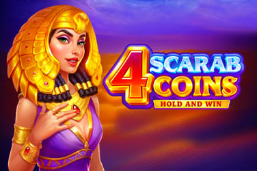 4 Scarab Coins: Hold and Win